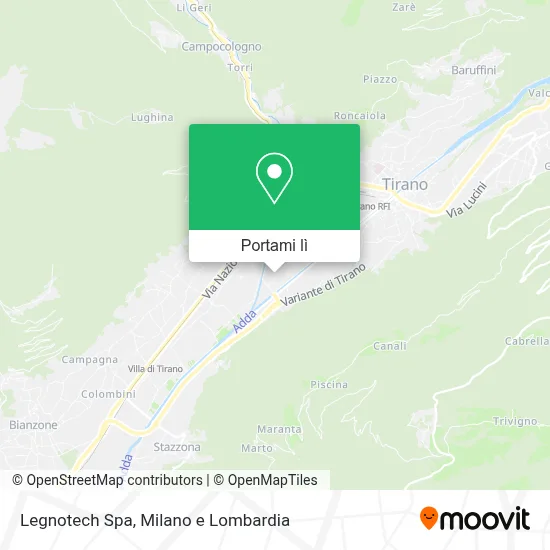 Mappa Legnotech Spa