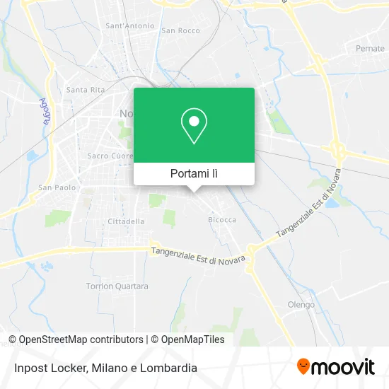 Mappa Inpost Locker