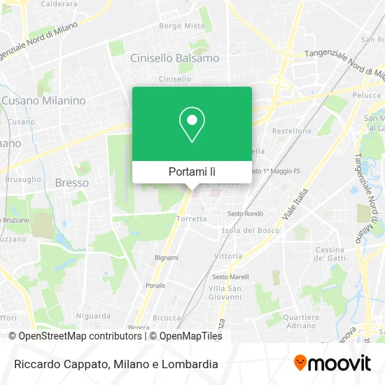 Mappa Riccardo Cappato