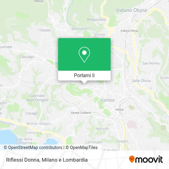 Mappa Riflessi Donna