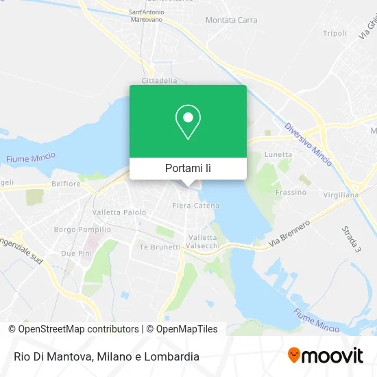 Mappa Rio Di Mantova