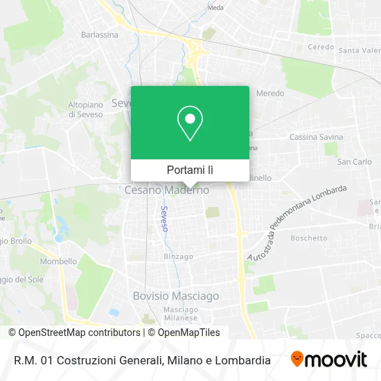 Mappa R.M. 01 Costruzioni Generali