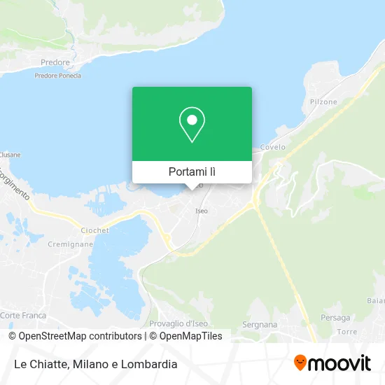 Mappa Le Chiatte