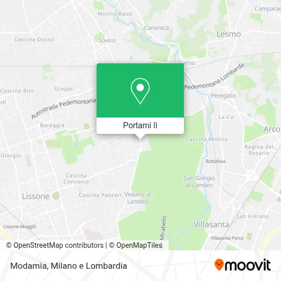 Mappa Modamia