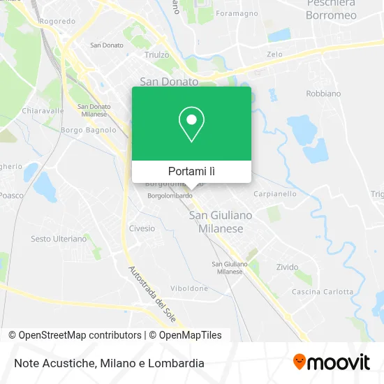 Mappa Note Acustiche