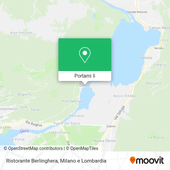 Mappa Ristorante Berlinghera