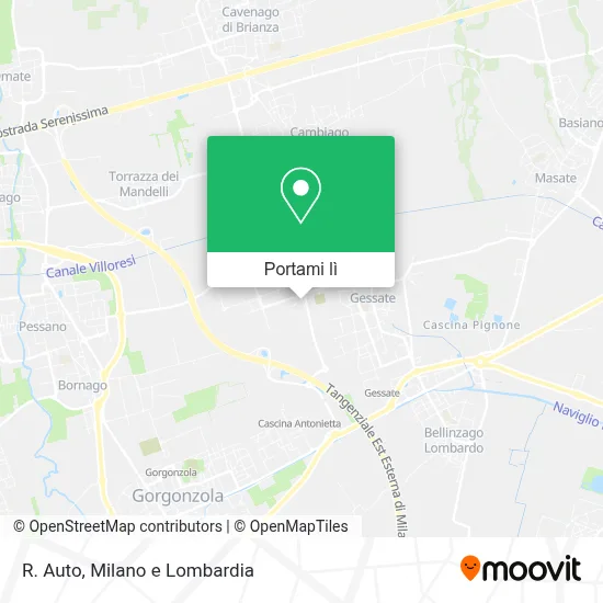 Mappa R. Auto