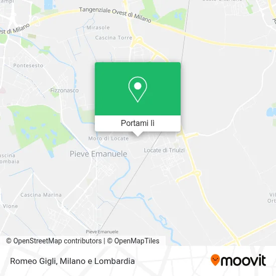 Mappa Romeo Gigli