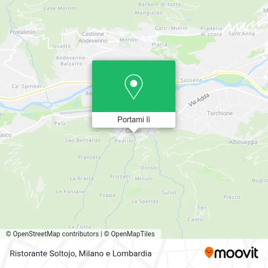 Mappa Ristorante Soltojo