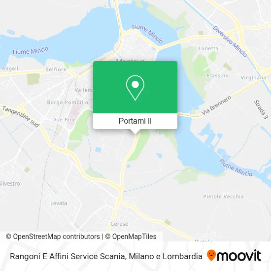 Mappa Rangoni E Affini Service Scania
