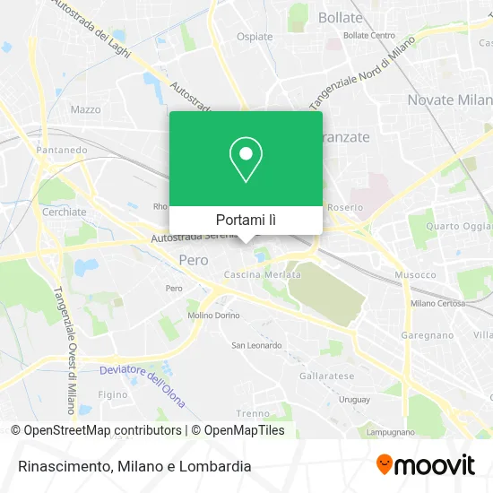 Mappa Rinascimento