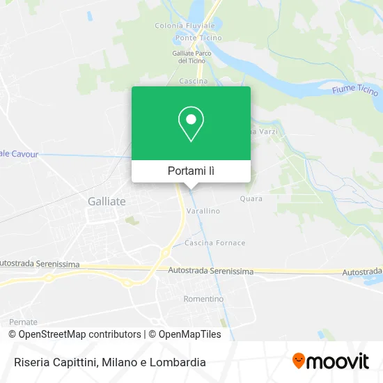 Mappa Riseria Capittini