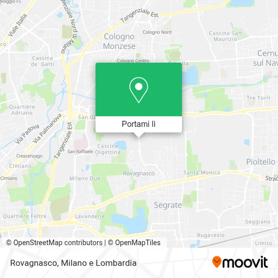 Mappa Rovagnasco