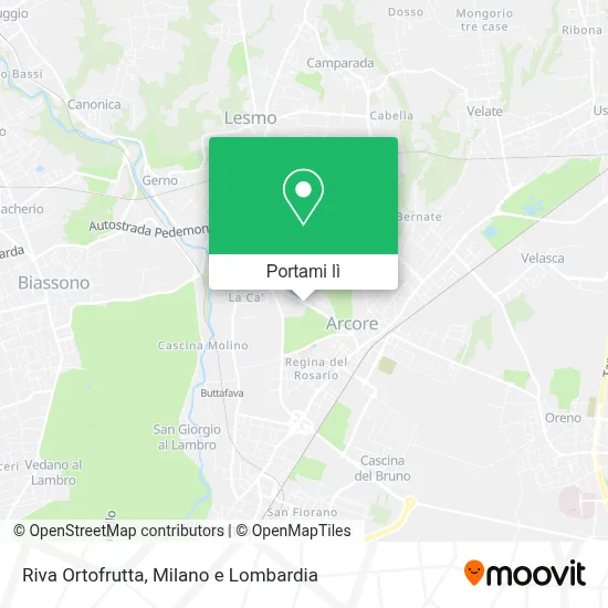 Mappa Riva Ortofrutta