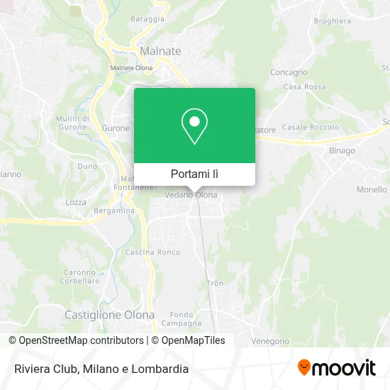 Mappa Riviera Club