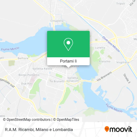 Mappa R.A.M. Ricambi