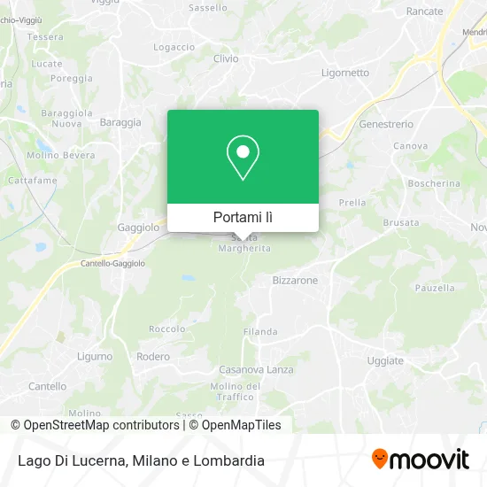 Mappa Lago Di Lucerna