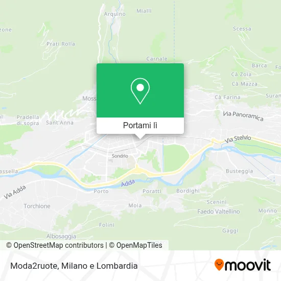 Mappa Moda2ruote