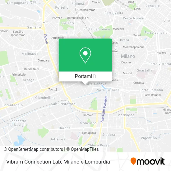 Mappa Vibram Connection Lab
