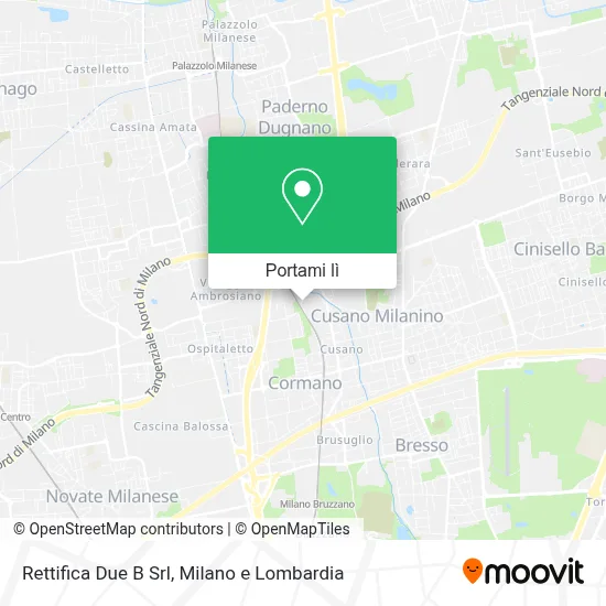 Mappa Rettifica Due B Srl