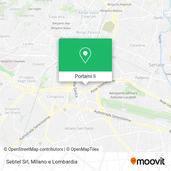 Mappa Sebtel Srl