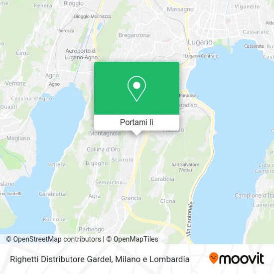 Mappa Righetti Distributore Gardel