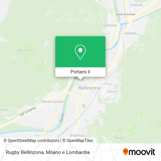 Mappa Rugby Bellinzona
