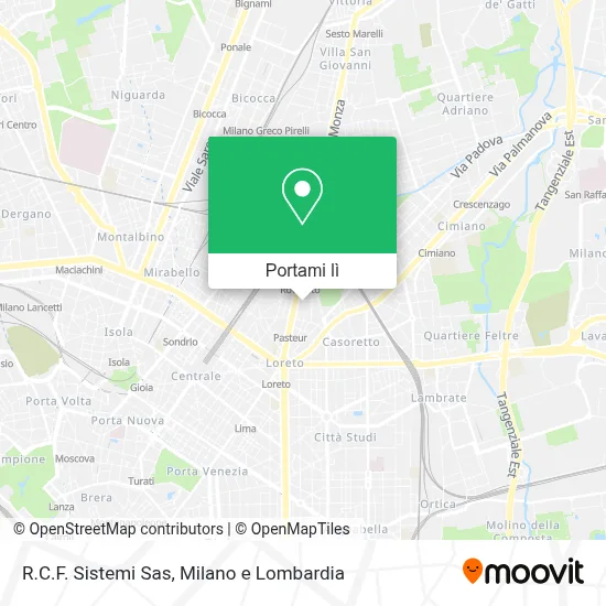 Mappa R.C.F. Sistemi Sas
