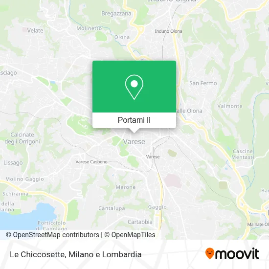 Mappa Le Chiccosette