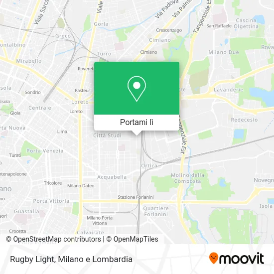 Mappa Rugby Light
