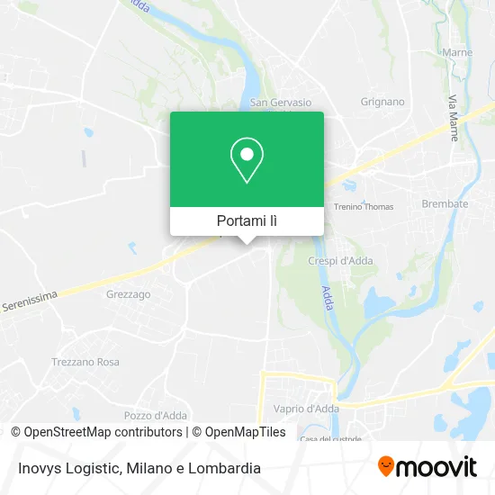 Mappa Inovys Logistic