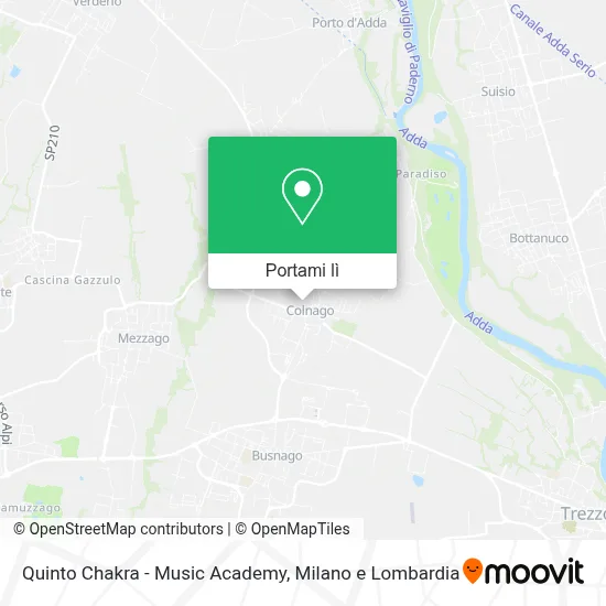 Mappa Quinto Chakra - Music Academy