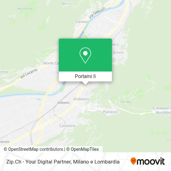 Mappa Zip.Ch - Your Digital Partner