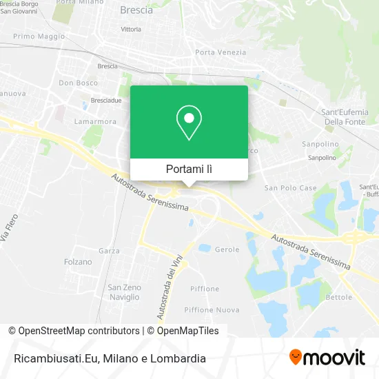 Mappa Ricambiusati.Eu