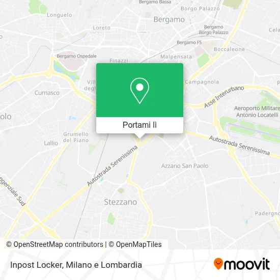 Mappa Inpost Locker