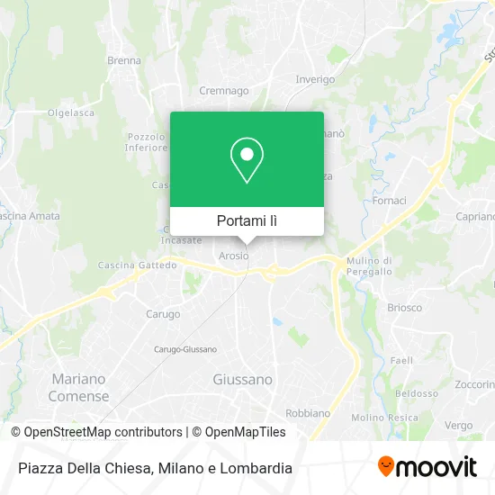 Mappa Piazza Della Chiesa