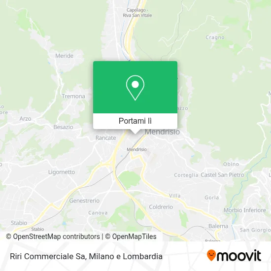 Mappa Riri Commerciale Sa