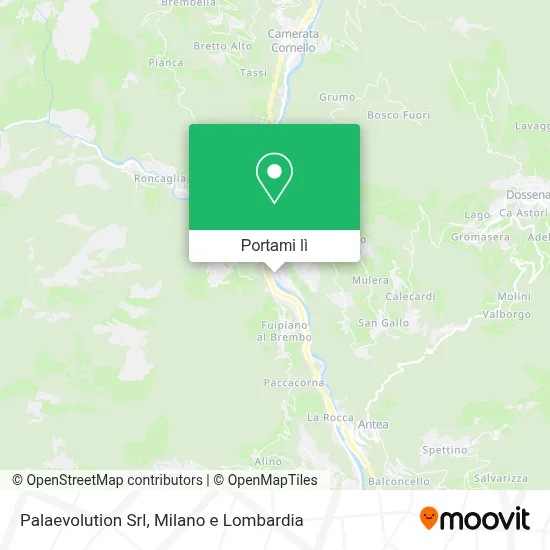 Mappa Palaevolution Srl