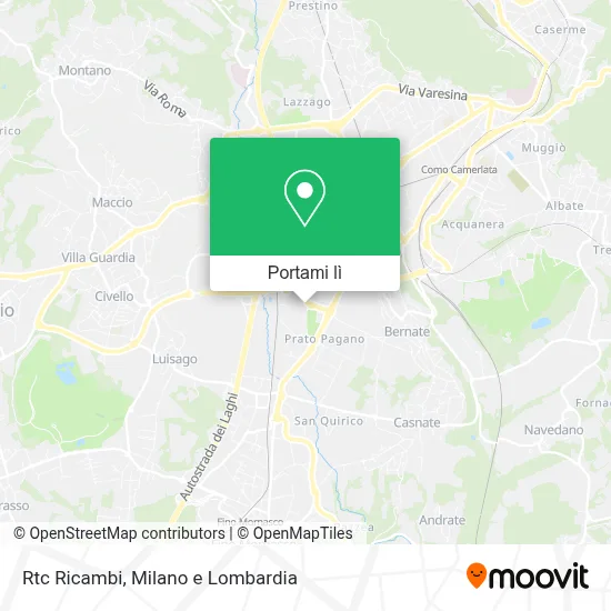 Mappa Rtc Ricambi