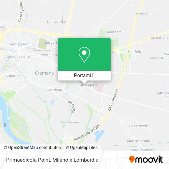 Mappa Primaedicola Point