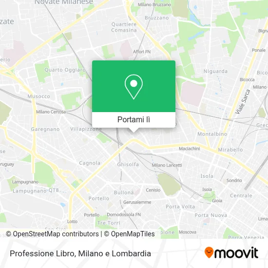 Mappa Professione Libro