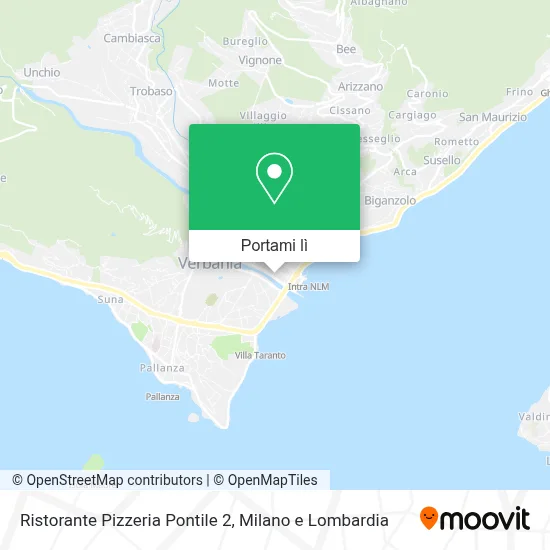 Mappa Ristorante Pizzeria Pontile 2