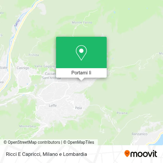 Mappa Ricci E Capricci