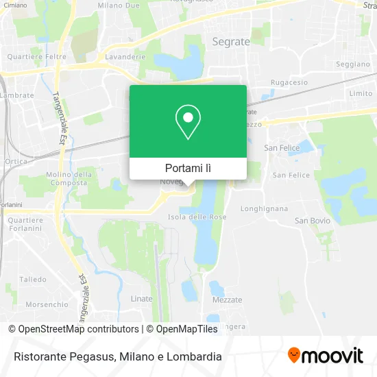 Mappa Ristorante Pegasus