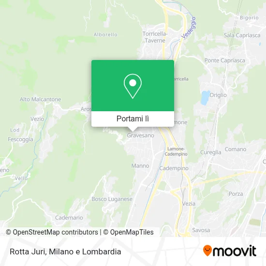 Mappa Rotta Juri