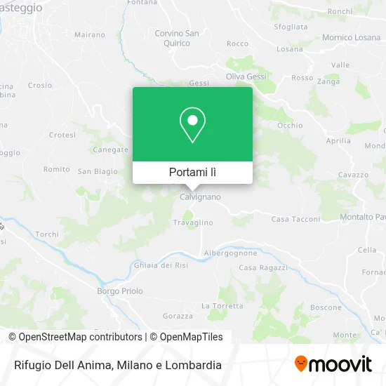 Mappa Rifugio Dell Anima