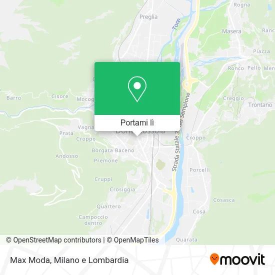 Mappa Max Moda