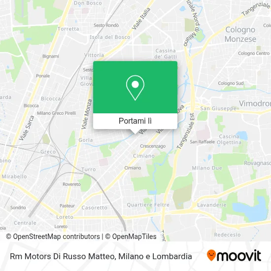 Mappa Rm Motors Di Russo Matteo