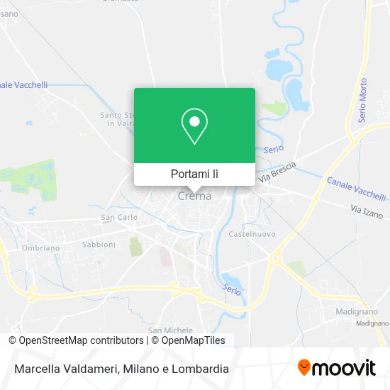 Mappa Marcella Valdameri