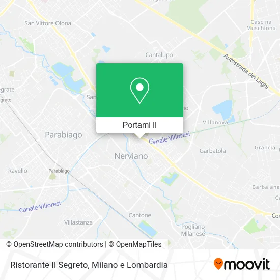 Mappa Ristorante Il Segreto